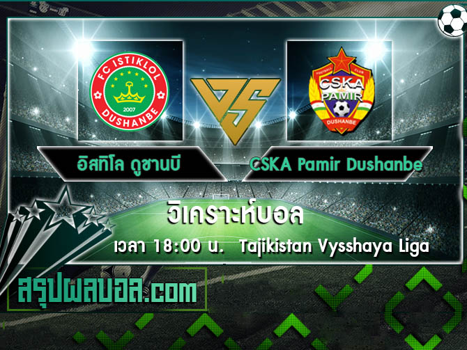 อิสทิโล ดูชานบี vs CSKA Pamir Dushanbe