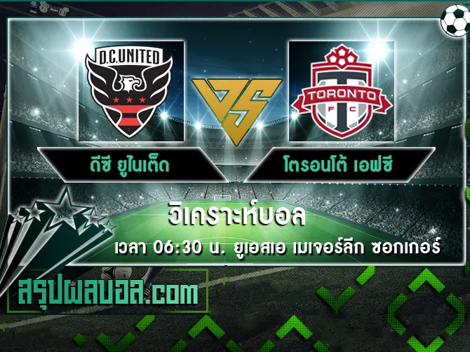 ดีซี ยูไนเต็ด vs โตรอนโต้ เอฟซี