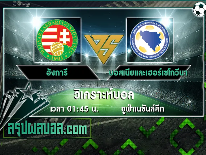 ฮังการี vs บอสเนียและเฮอร์เซโกวีนา