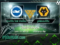 ไบรท์ตัน โฮฟ อัลเบี้ยน vs วูล์ฟแฮมป์ตัน